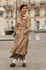 Trench long beige - Farago