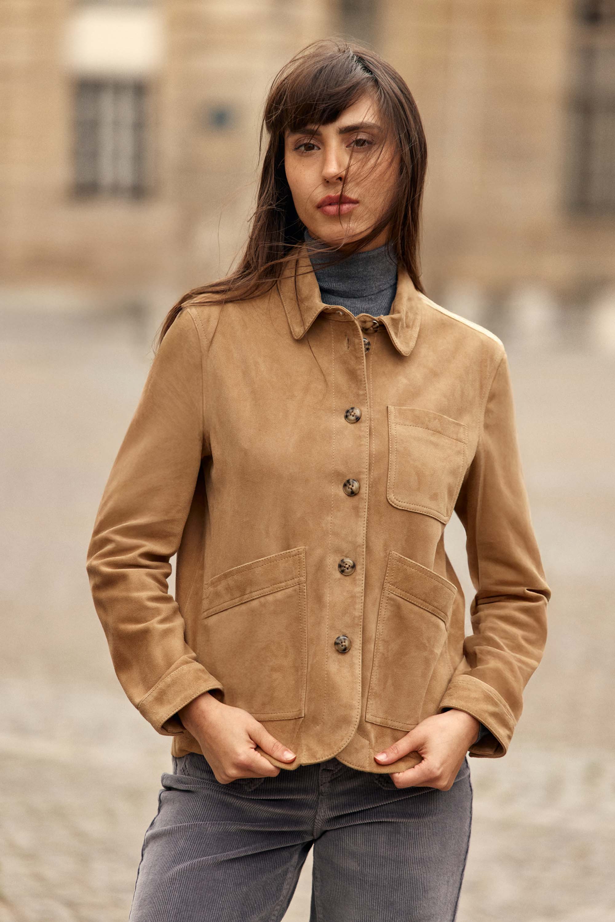 Veste beige - Fauline