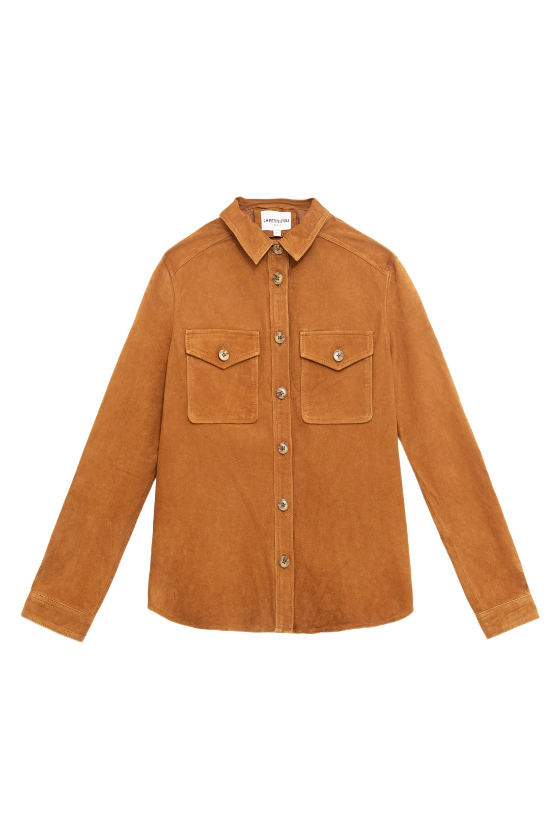 Surchemise Florine cuir suède