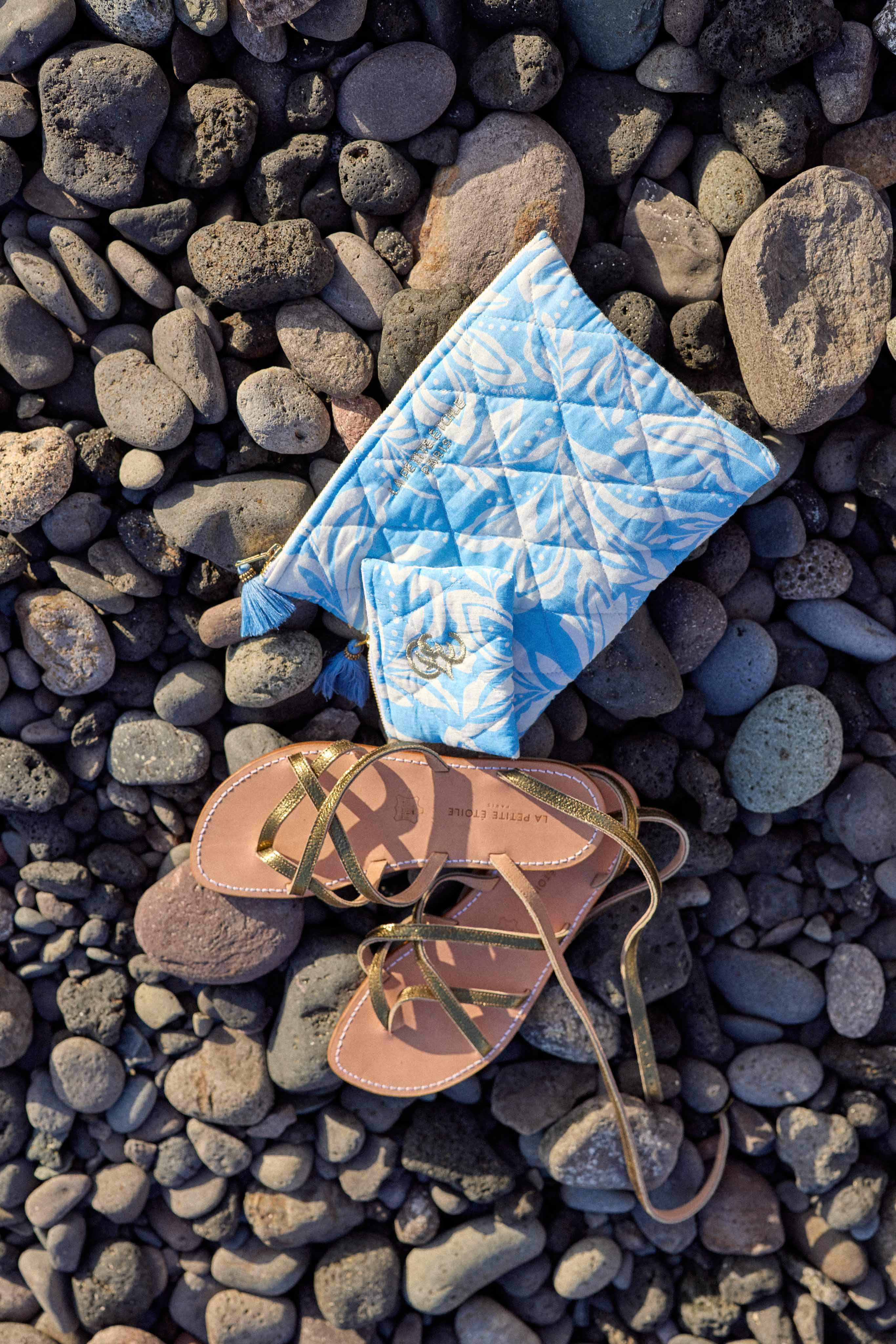 Spartiates cuir kaki - Gauthier