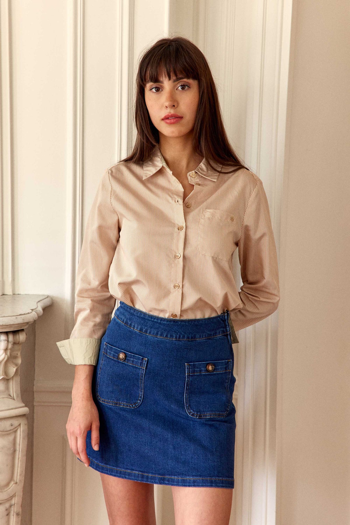 Jupe courte denim - Jada