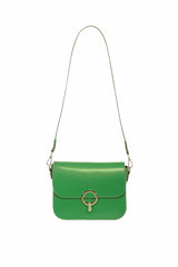 Sac en cuir vert - James