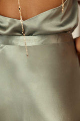 Jupe vert amande - Jilly