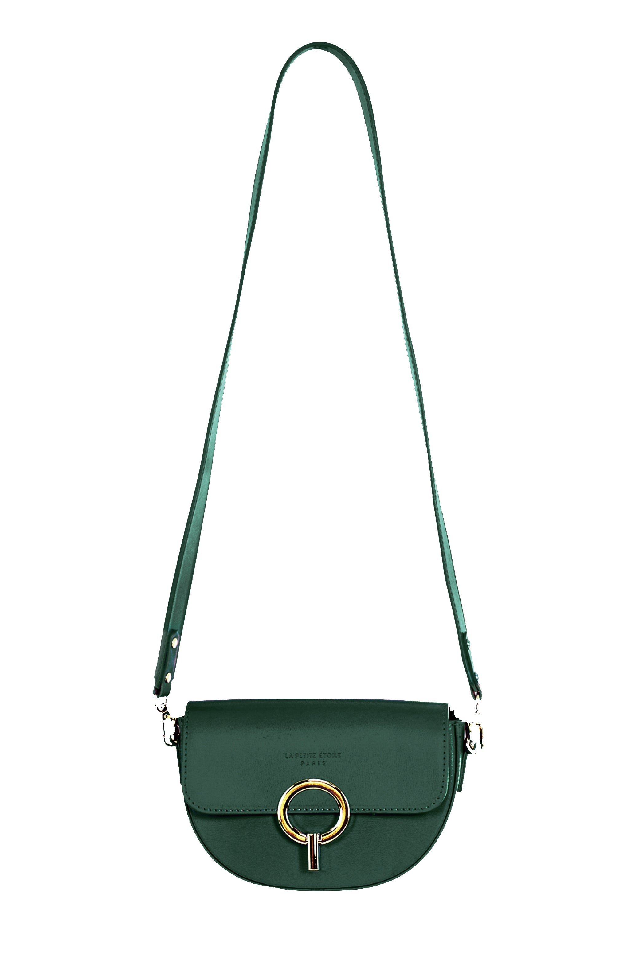Sac en cuir vert foncé - Jim