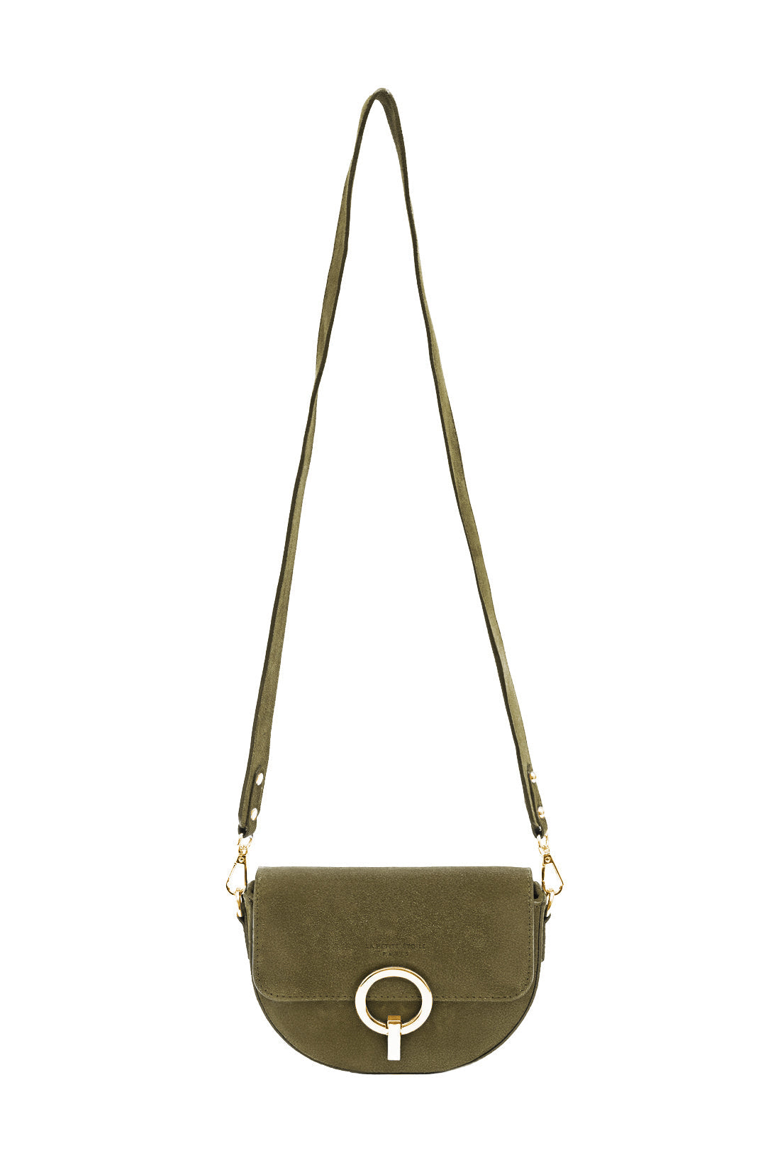 Sac en cuir kaki - Jim
