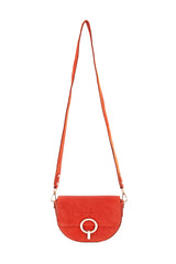 Sac en cuir rouge - Jim