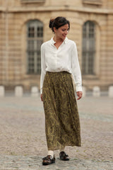 Jupe midi à imprimé - Julisa