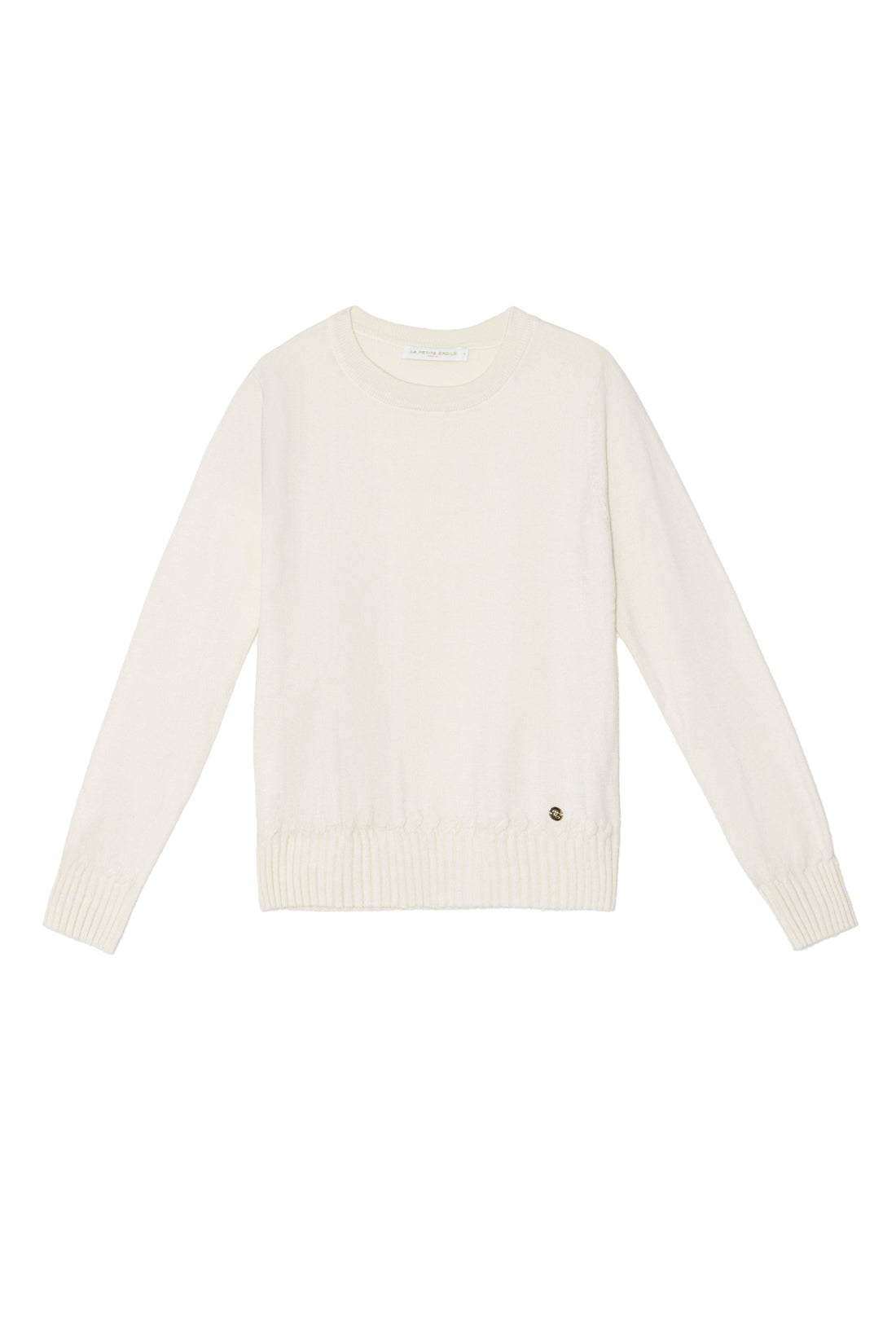 Pull col rond écru - Maha