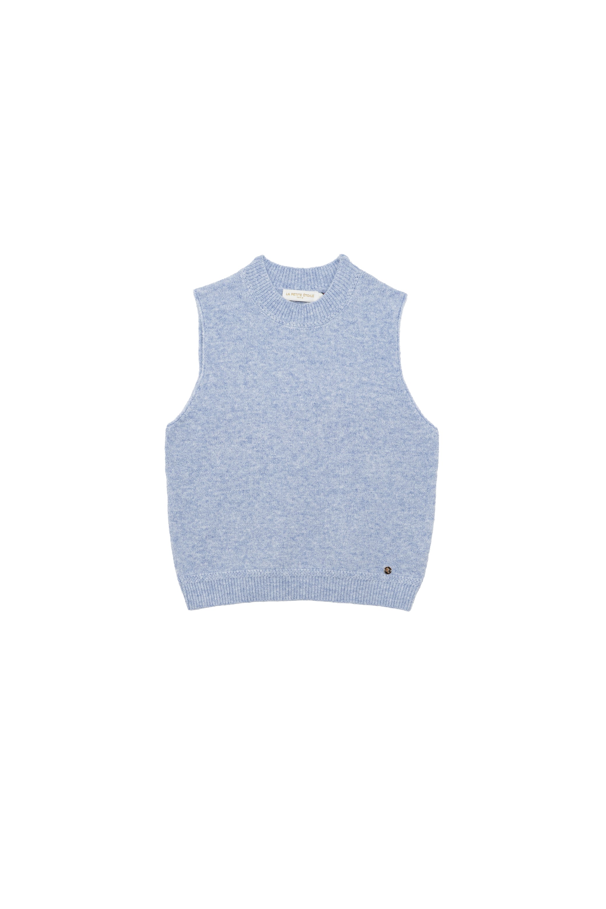 Pull sans manches bleu - Manda