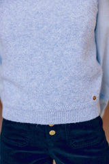 Pull sans manches bleu - Manda