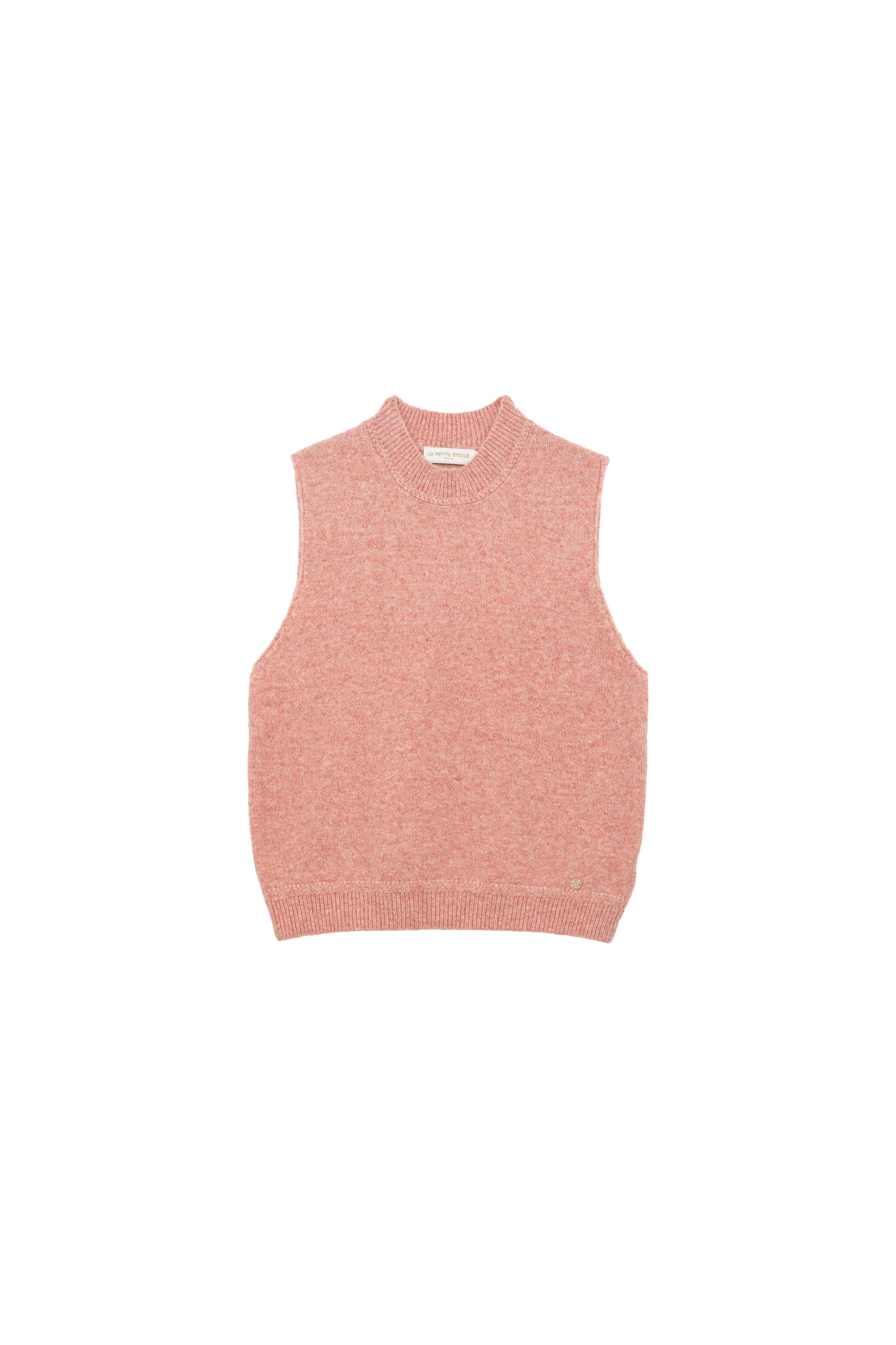 Pull sans manches rose - Manda