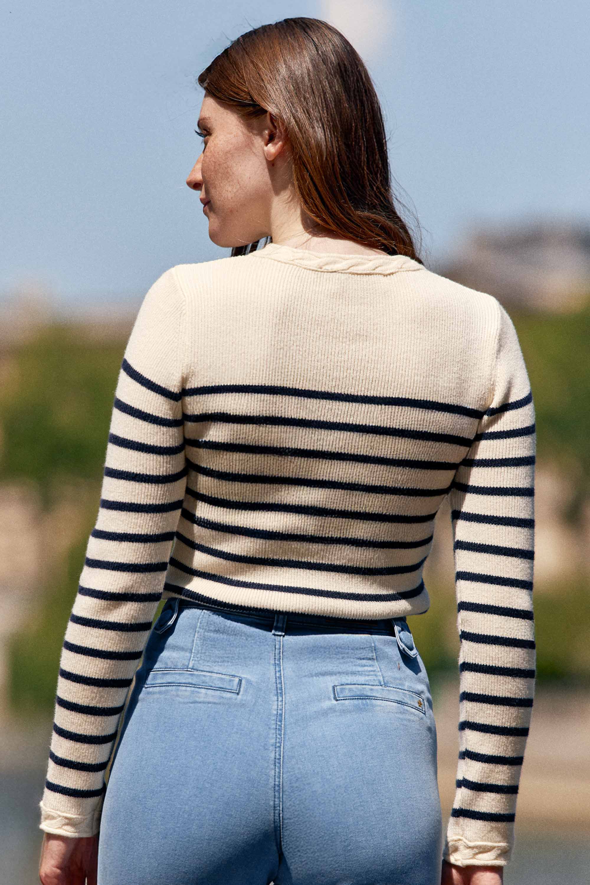 Pull marinière marine - Manel