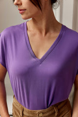 T-shirt violet - Marcellina