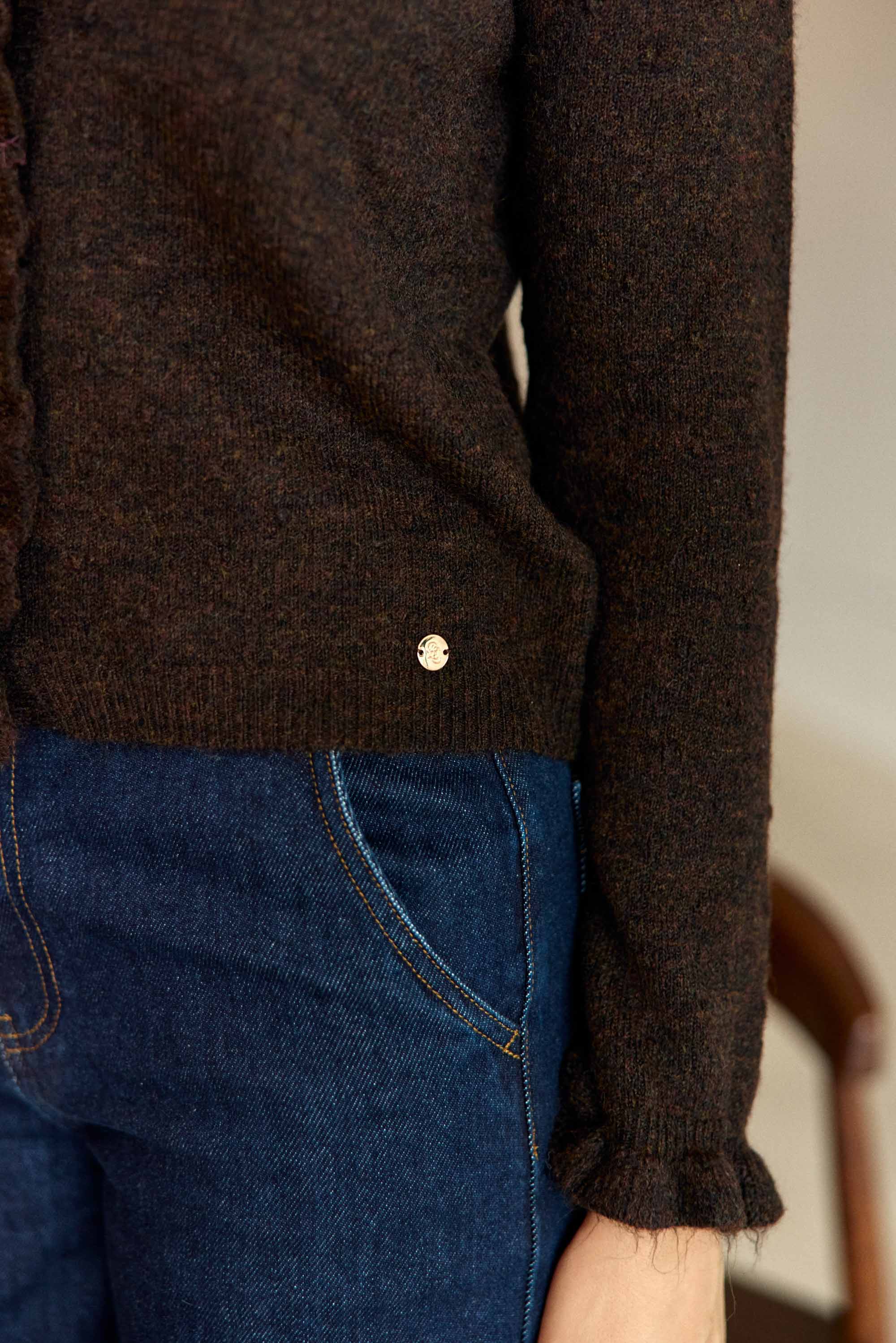 Gilet marron - Meatrice