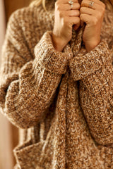 Gilet long marron - Melisse