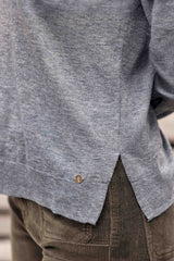 Pull col V gris - Melya