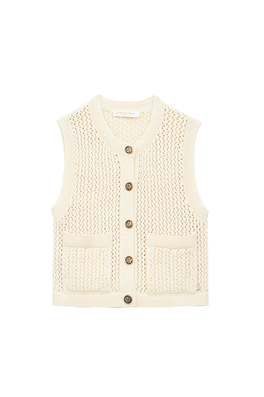 Gilet sans manches écru - Milana