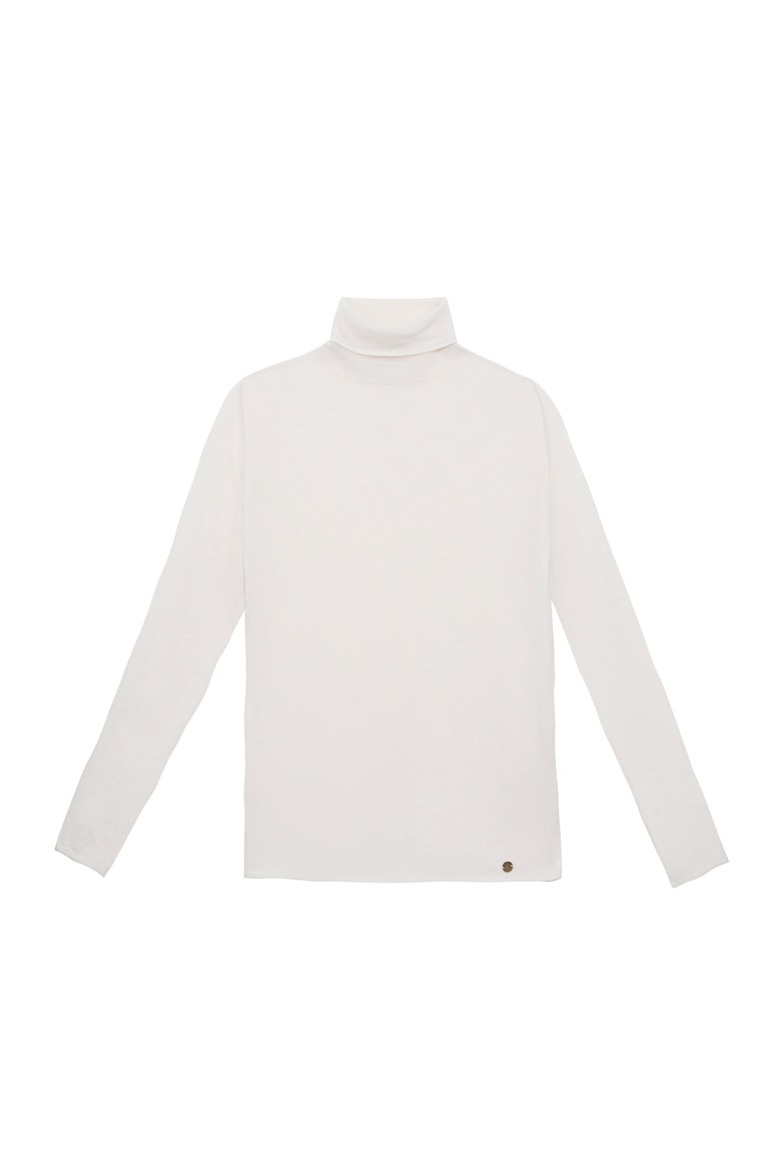 Pull col roulé écru - Miloe