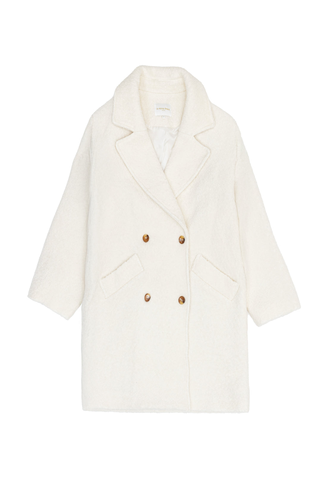 Manteau long écru - Naelis