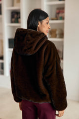 Imperméable réversible marron - Nalia