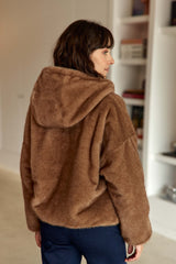 Imperméable réversible taupe - Nalia