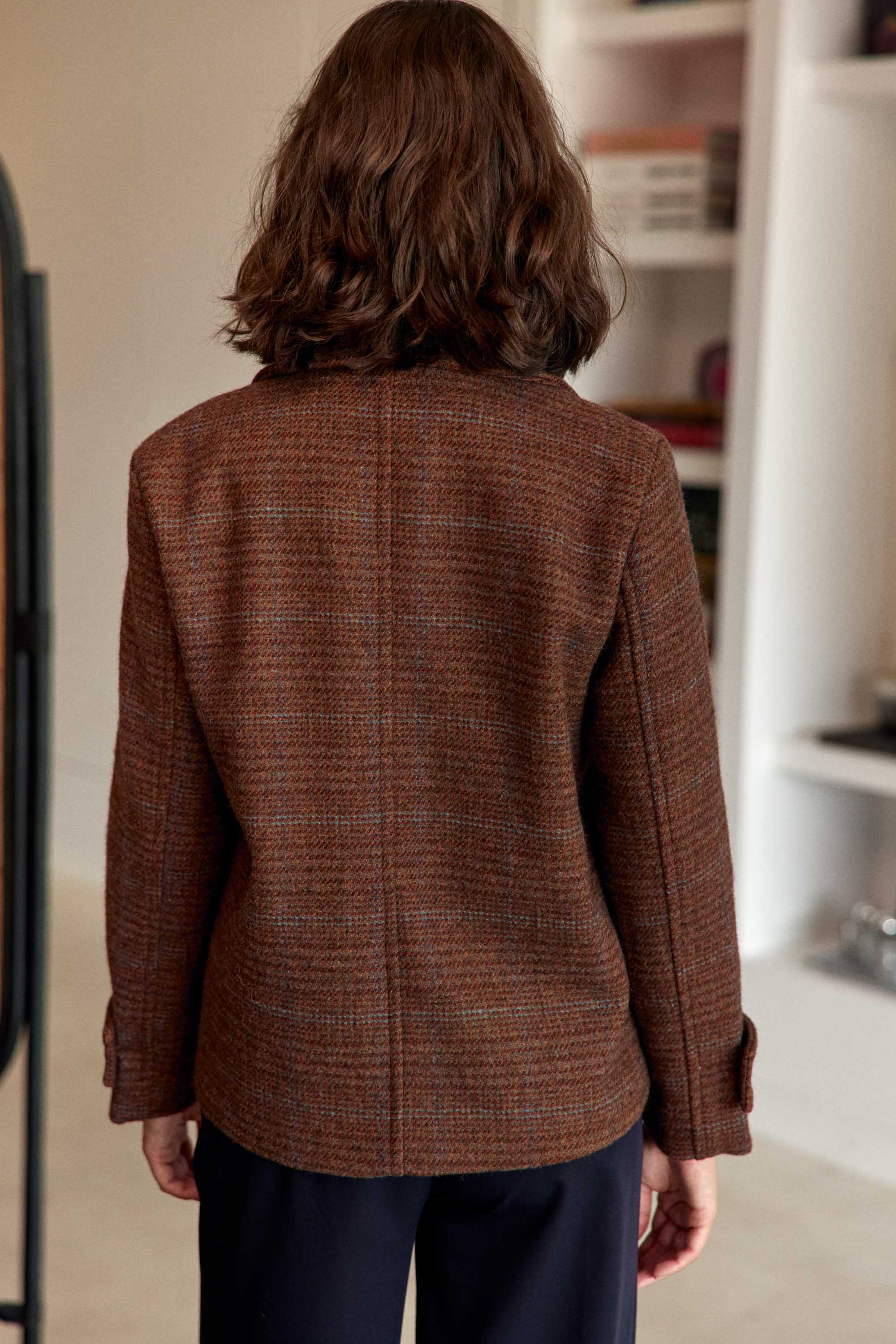 Manteau carreaux - Natalia