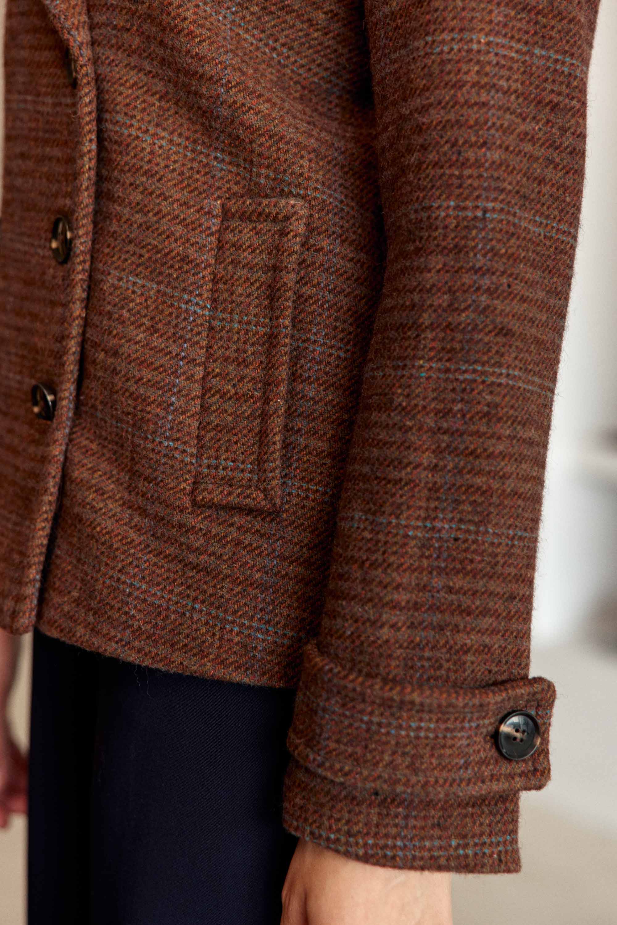 Manteau carreaux - Natalia