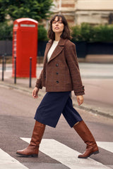 Manteau carreaux - Natalia