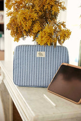 Pochette ordinateur bleu ciel - Neopol