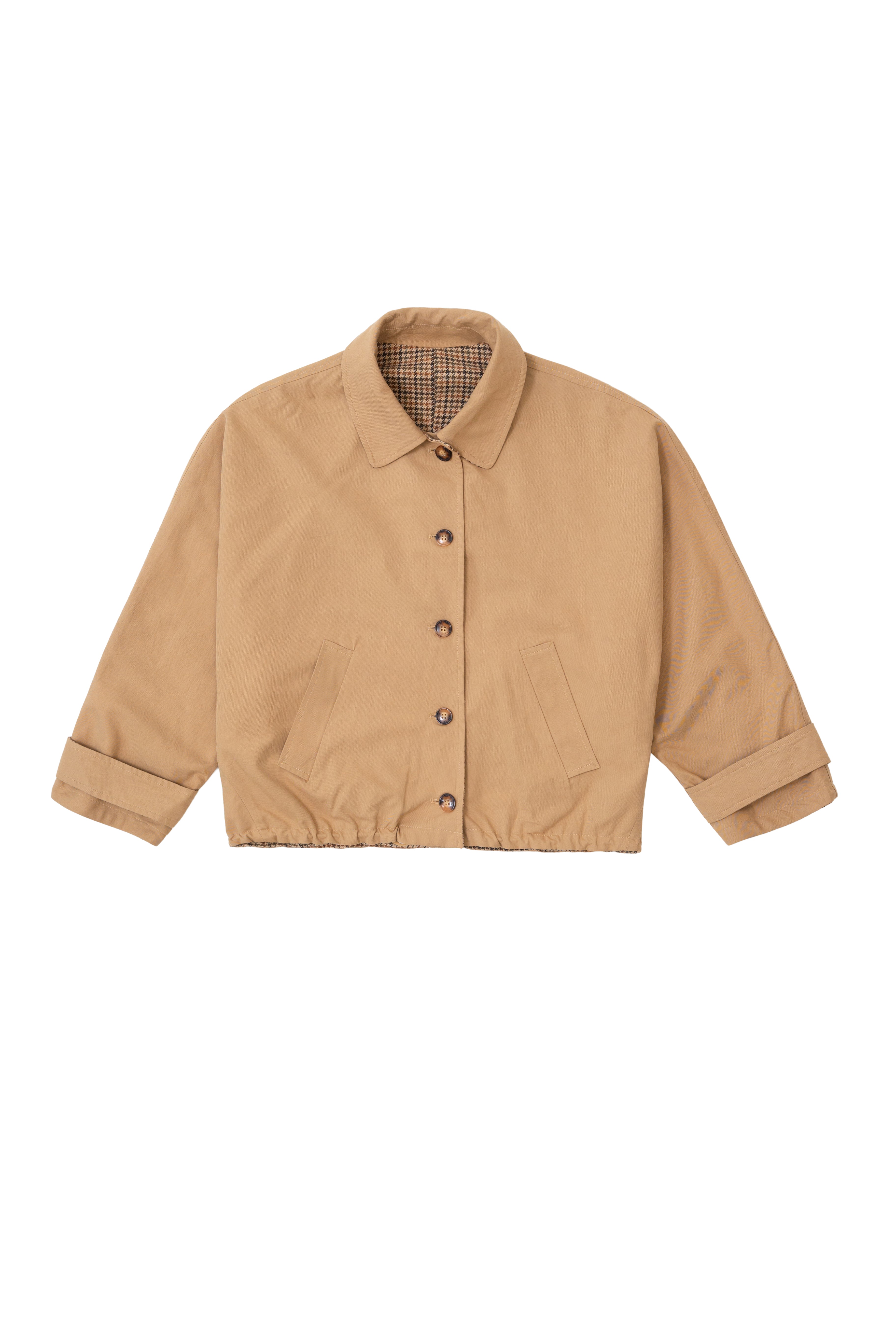 Veste réversible camel - Nerea