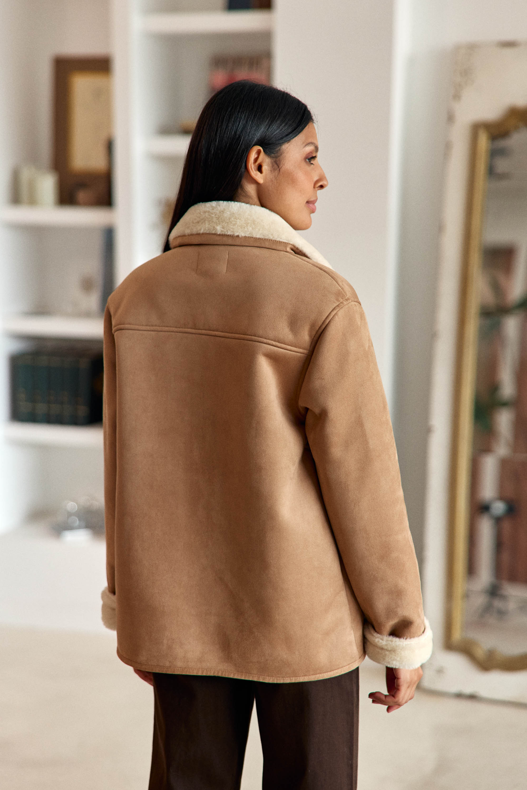 Manteau camel - Nita