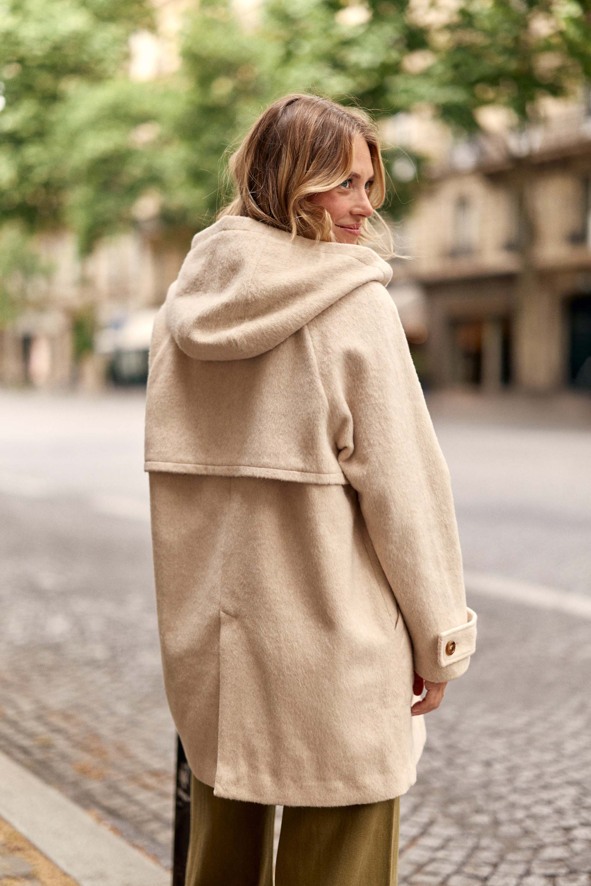 Manteau beige - Nomi