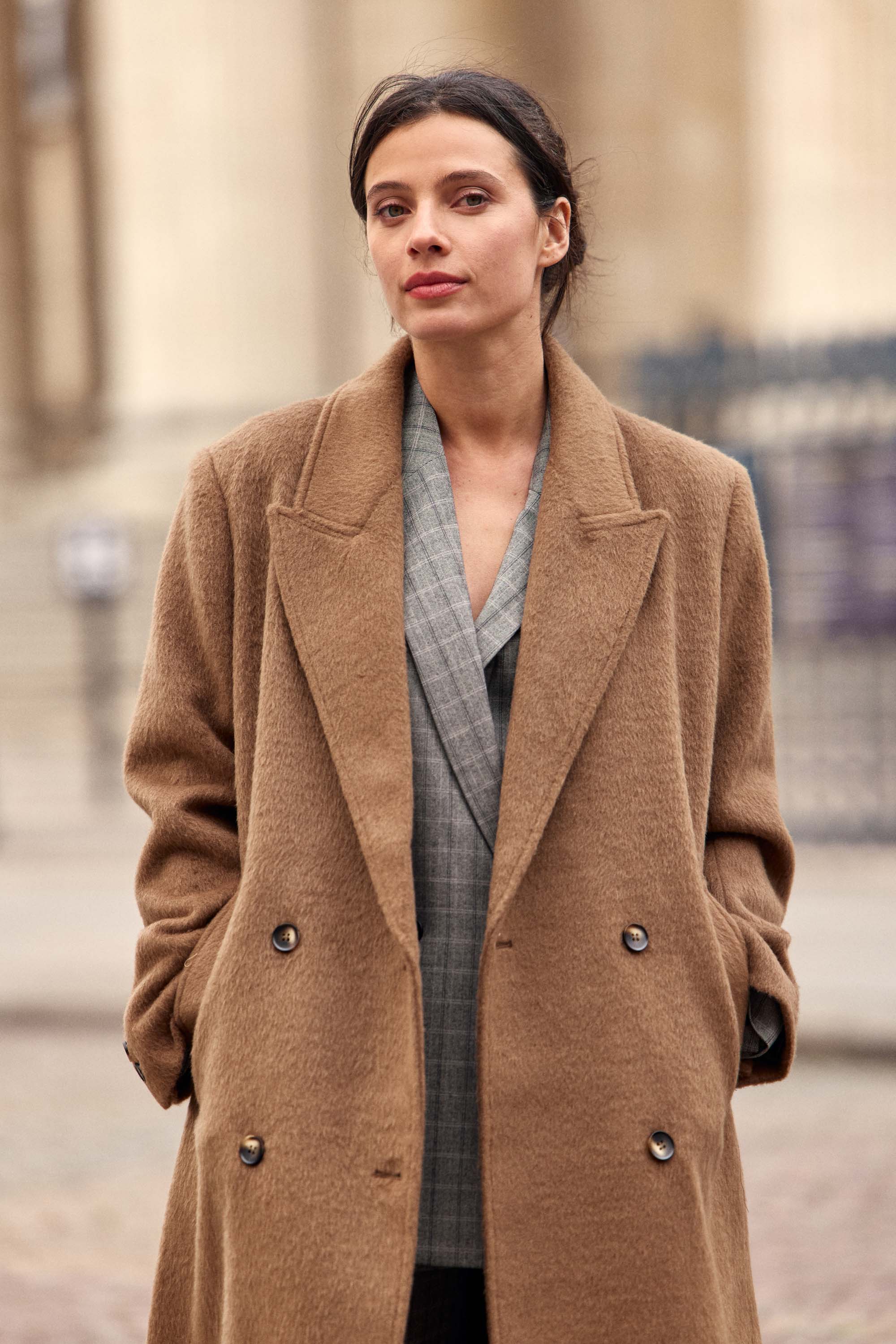 Manteau long camel - Nour