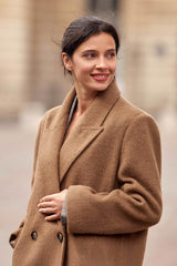 Manteau long camel - Nour