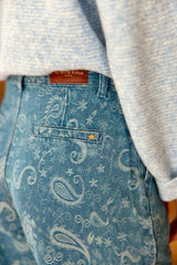 Jean à imprimés stone - Paolan