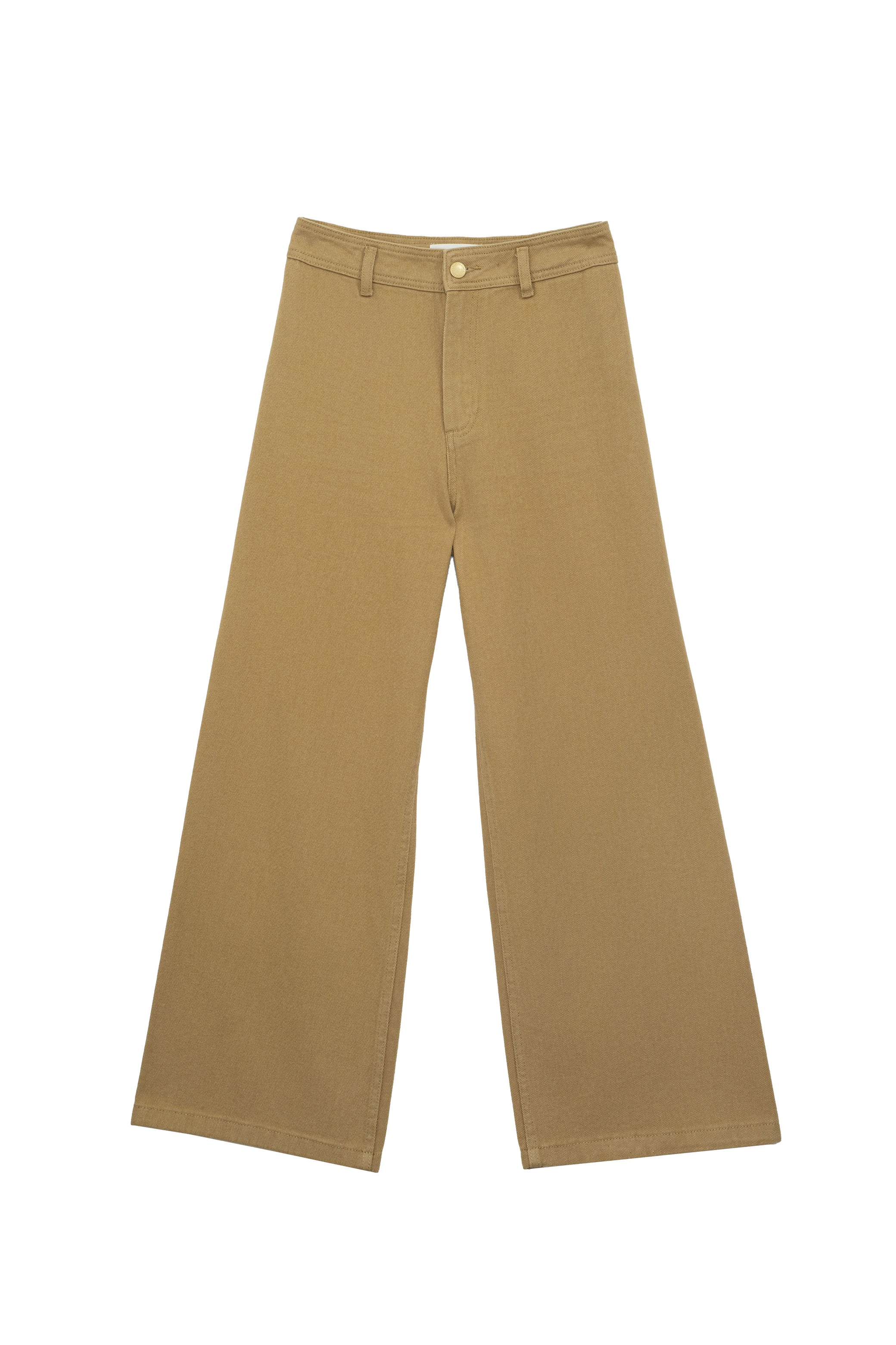 Pantalon taille haute camel - Paphos