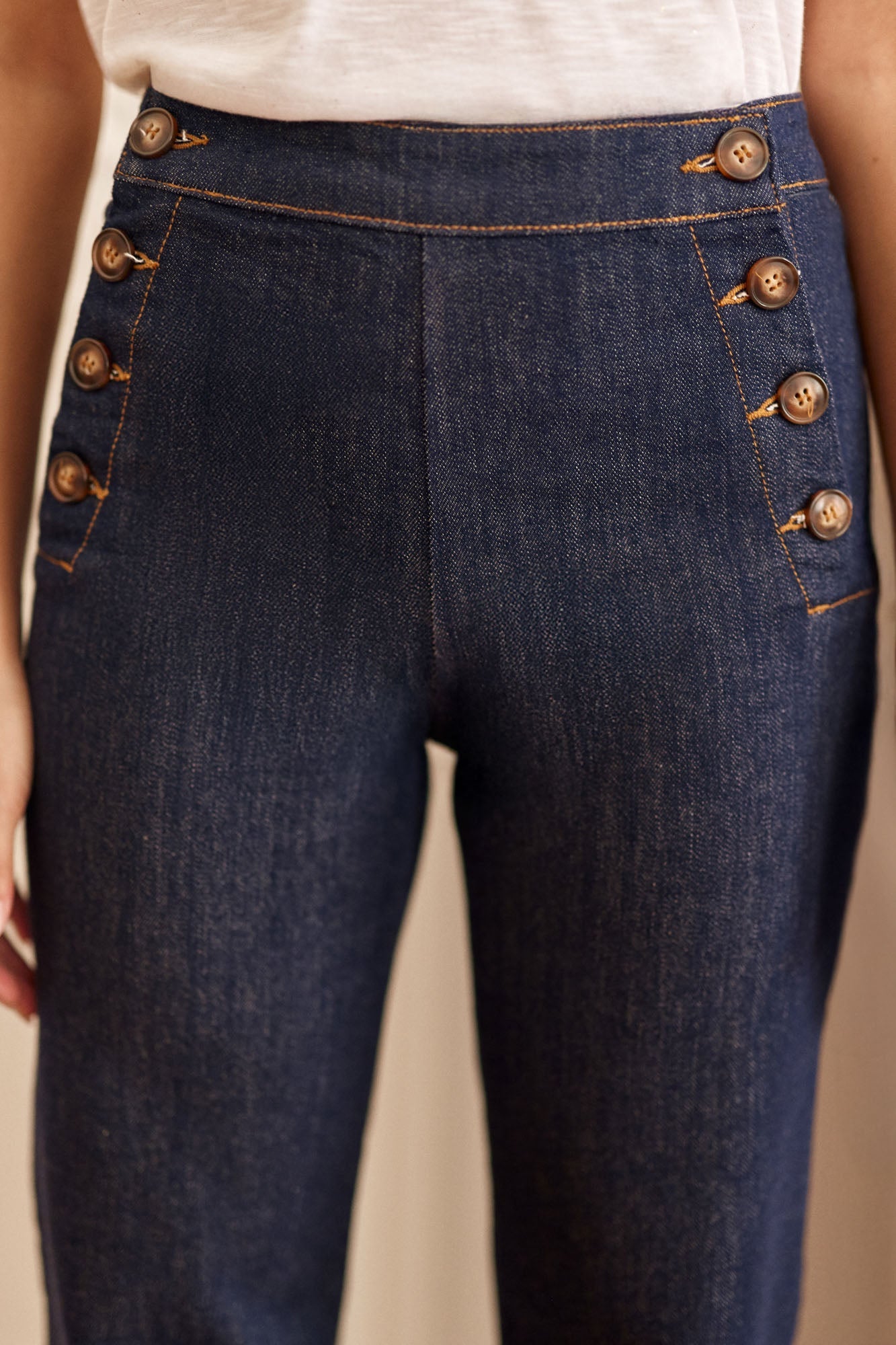 Jean brut à ponts - Paulie