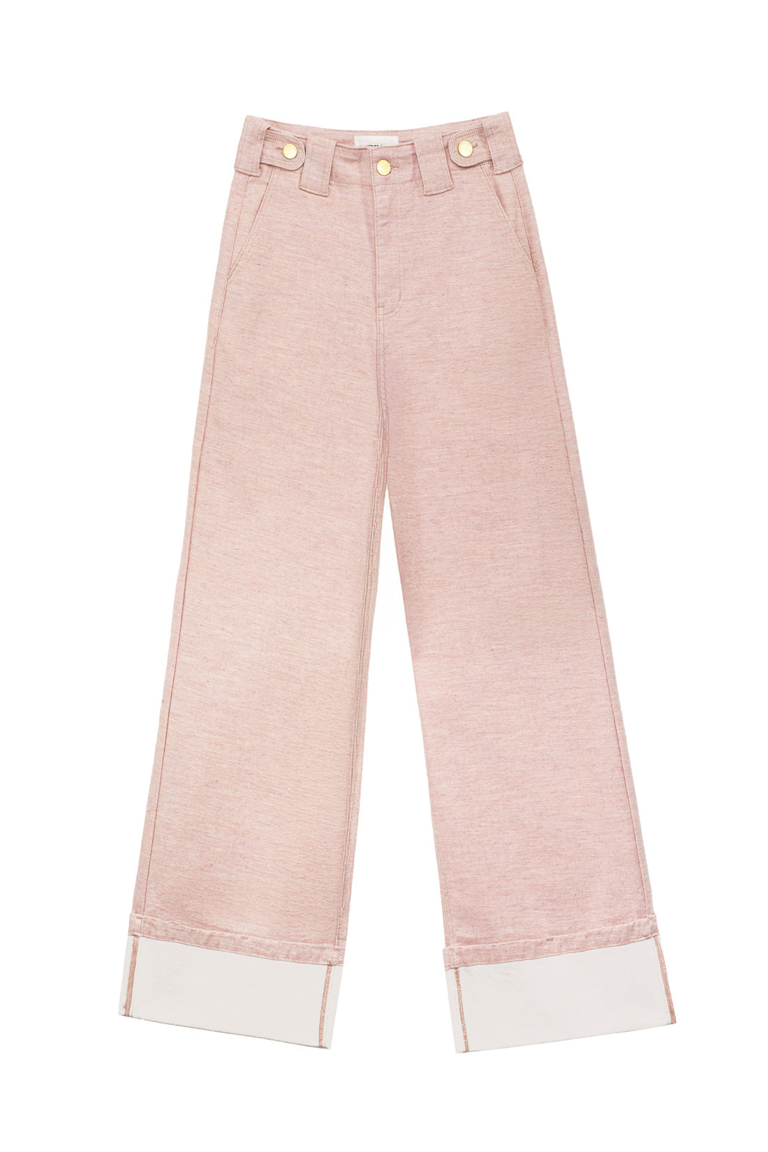 Pantalon large rose - Paxton