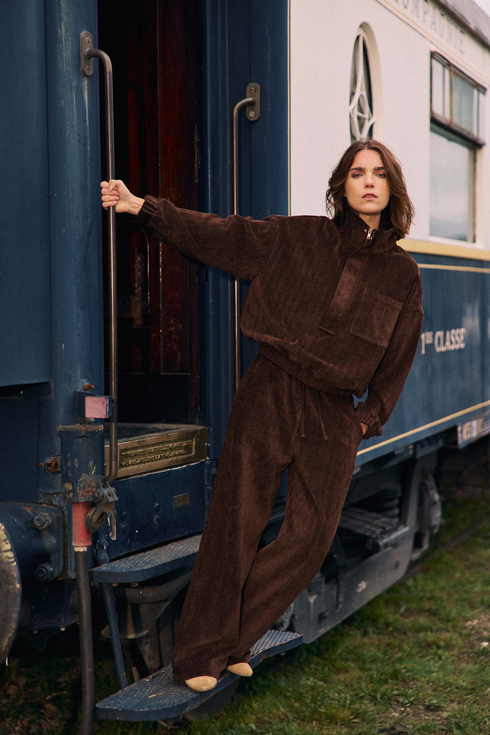 Pantalon marron - Phelyn