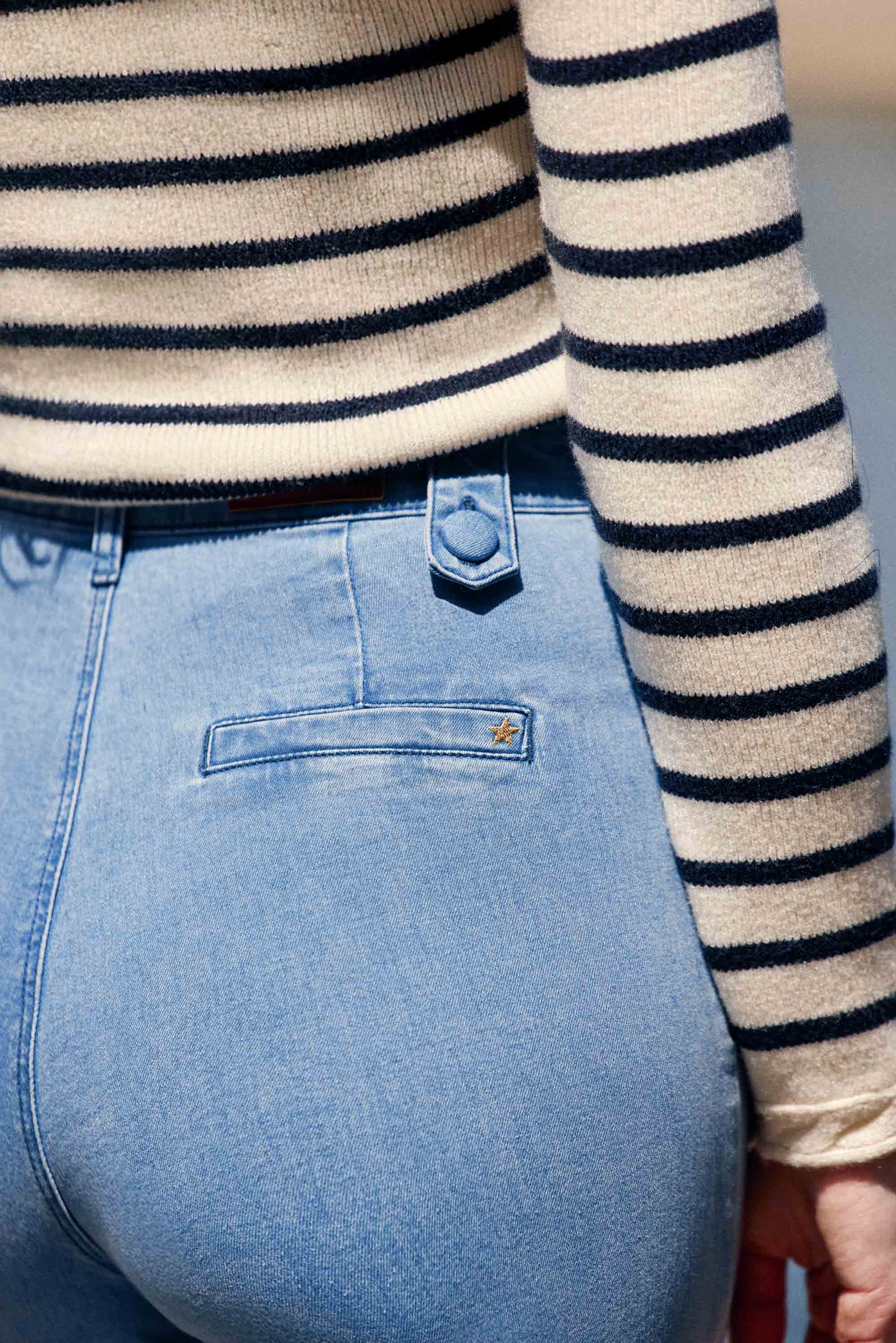 Jean taille haute stone - Phoebe