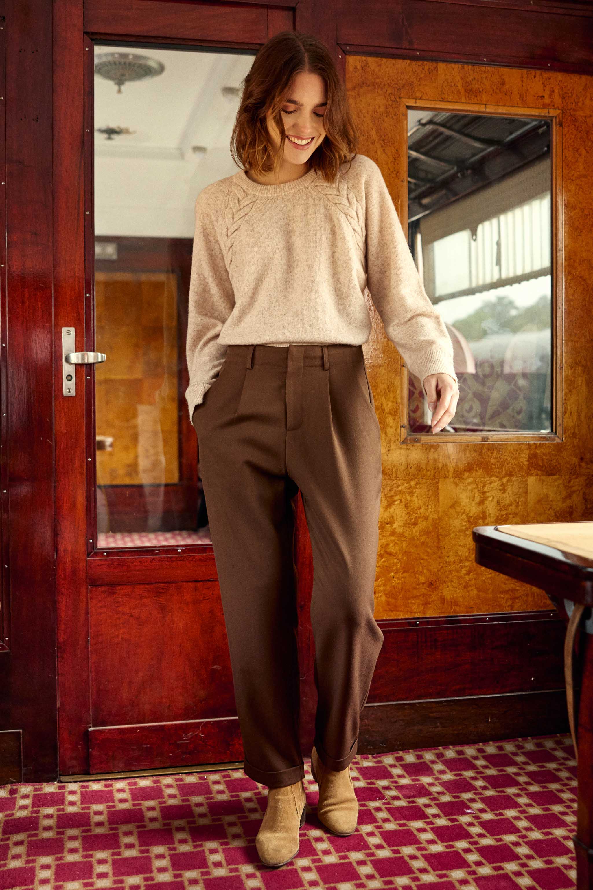 Pantalon marron - Pilar