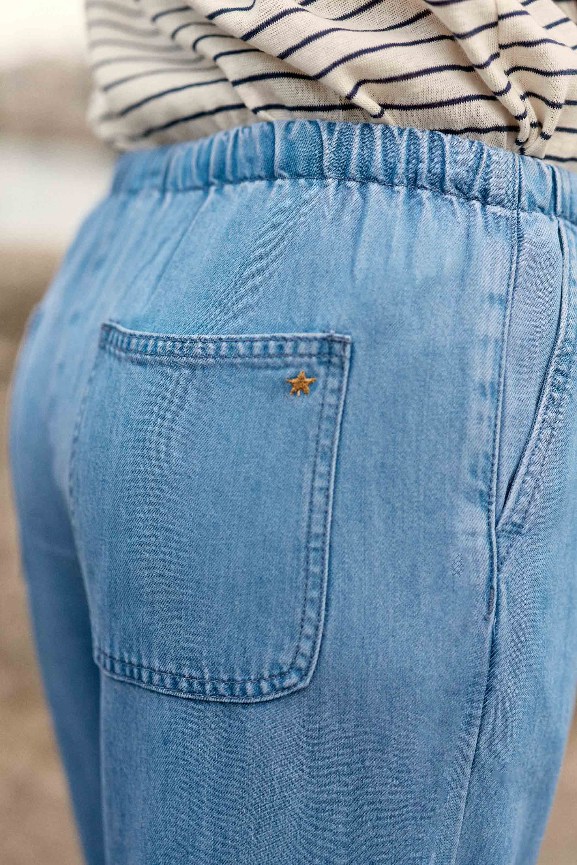 Pantalon fluide stone - Poeti