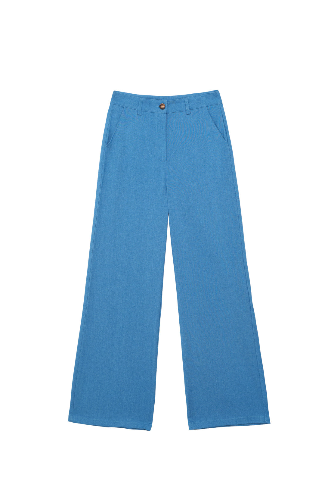 Pantalon tailleur bleu - Pross