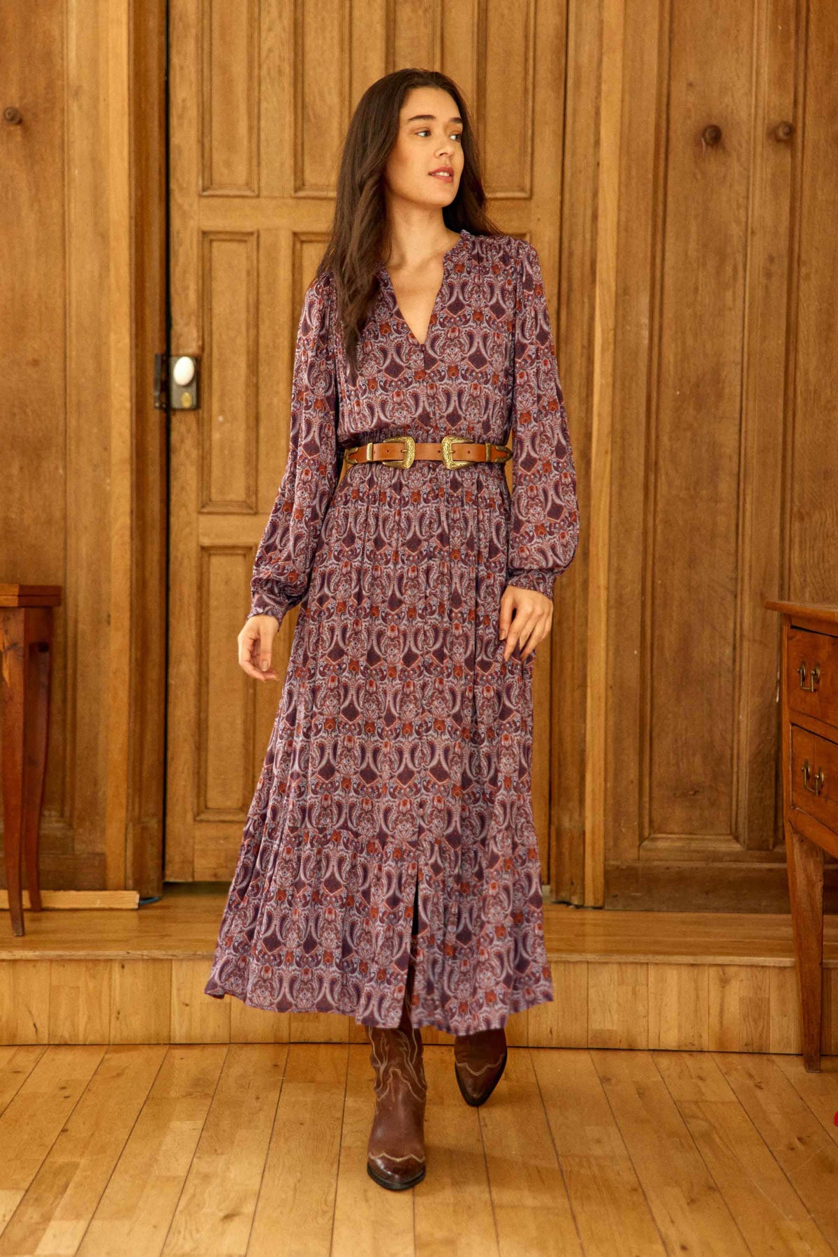 Robe longue fluide - Rhea