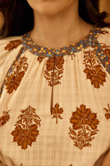 Robe courte à imprimés - Rilan