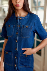 Robe courte denim - Rinda