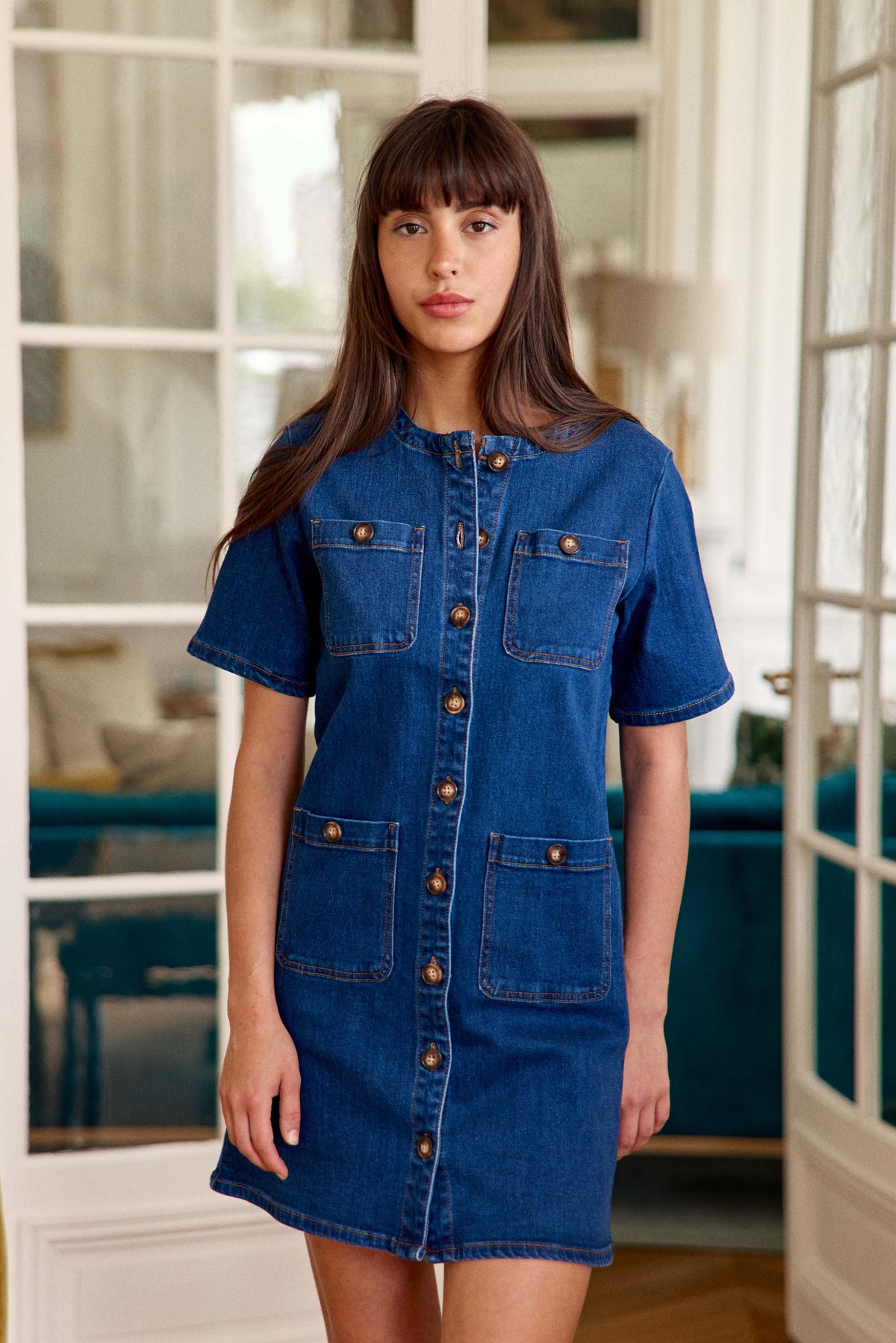 Robe courte denim - Rinda