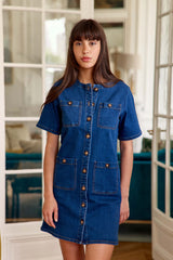Robe courte denim - Rinda