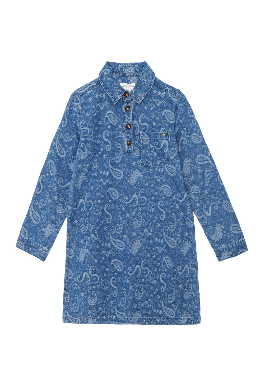 Robe courte denim stone - Roween