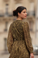 Robe longue à imprimés - Ryma